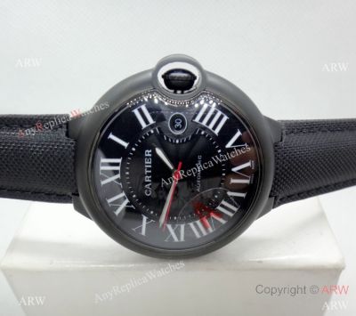 Cartier Ballon Bleu Black ADLC Case Wristwatch - Newest Replica
